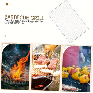 Grelha de Arame para Churrasco – Kit com 2 Peças em Aço Galvanizado