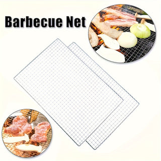 Grelha de Arame para Churrasco – Kit com 2 Peças em Aço Galvanizado
