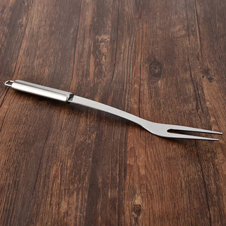 Garfo Trinchante de Aço Inox Profissional para Churrasco – Resistente, Ergonômico e Ideal para Cortes Precisos | Carvão Zé Cão