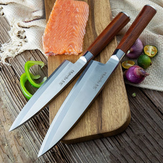 Faca Profissional Huiwill para Churrasco e Cozinha em Aço Inoxidável
