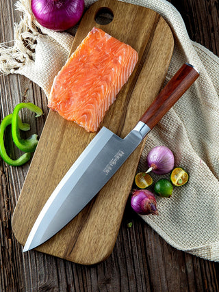 Faca Profissional Huiwill para Churrasco e Cozinha em Aço Inoxidável