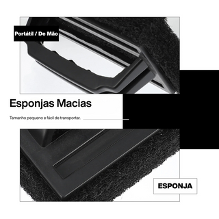 Esponja de Limpeza para Grelhas e Chapas com Alça Reforçada