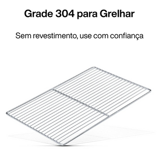 Churrasqueira Portátil Dobrável em Aço Inoxidável para Camping e Churrasco