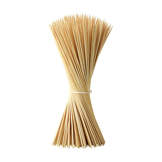 Espetos de Bambu Natural para Churrasco 90 Unidades