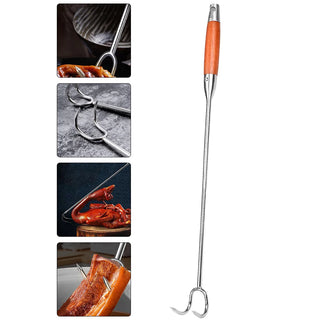 Garfo Trinchante em Aço Inoxidável para Churrasco