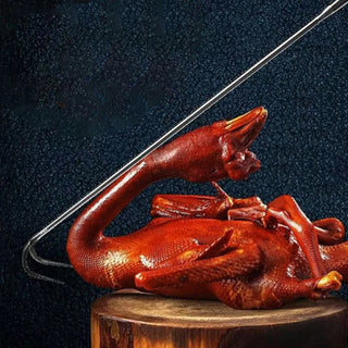 Garfo Trinchante em Aço Inoxidável para Churrasco
