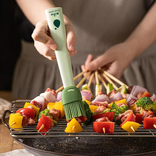 Pincel de Silicone para Óleo, Manteiga e Molhos