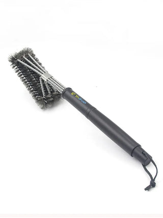 Escova de Aço Inoxidável para Limpeza de Grelha