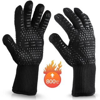 Luva Térmica para Churrasco e Cozinha Resistente ao Calor até 800°C