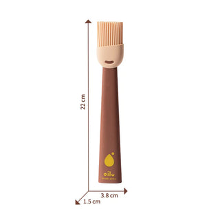 Pincel de Silicone para Óleo, Manteiga e Molhos