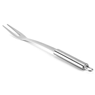 Garfo Trinchante de Aço Inox Profissional para Churrasco – Resistente, Ergonômico e Ideal para Cortes Precisos | Carvão Zé Cão