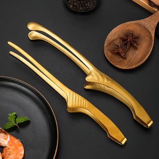 Pinça de Aço Inox para Camarão e Frutos do Mar 25,7cm