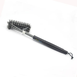 Escova de Aço Inoxidável para Limpeza de Grelha