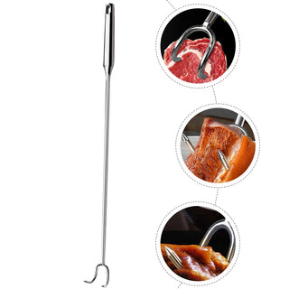 Garfo Trinchante em Aço Inoxidável para Churrasco