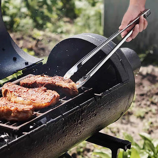 Pegador de Churrasco Profissional em Aço Inox – 5 Tamanhos