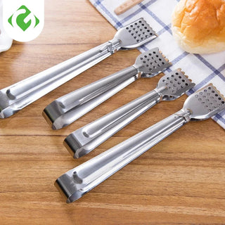 Pinça de Aço Inox Multiuso para Churrasco e Cozinha