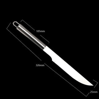 Kit Utensílios para Churrasco Profissional em Aço Inox com Bolsa