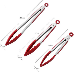 Pegador para Churrasco de Aço Inoxidável com Silicone