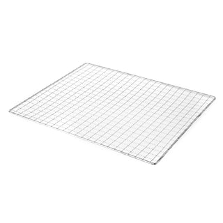 Grelha de Aço Inox para Churrasco 34x22cm