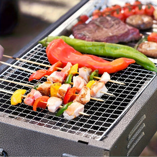 Grelha de Arame para Churrasco – Kit com 2 Peças em Aço Galvanizado
